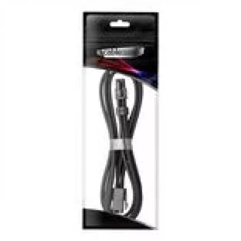 CableMod 4 kontaktų ATX ilginimo kabelis CM-PCAB-4ATX-N45KK-2PK-R 45 cm Juodas