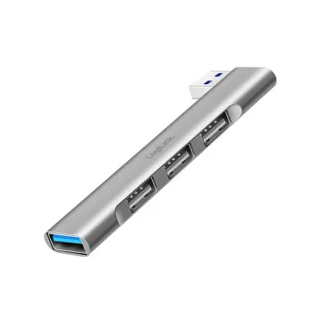 LogiLink USB 3.2 Gen1 4 prievadų USB-A šakotuvas 1x USB 3.0 AF 3x USB 2.0 AF UA0436