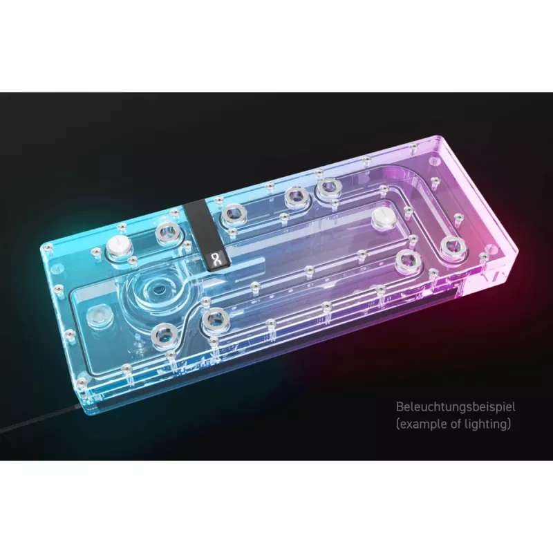 Alphacool Core Distro Plate skirstomoji plokštė O11 Dynamic Evo/XL vandens blokas