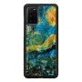 Apsauginis dėklas iKins Samsung Galaxy S20+ — žvaigždėto nakties juodas