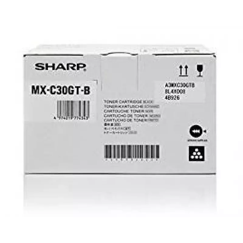 Originalus Sharp MX-C30GTB juodas tonerio kasetė, 3000 puslapių