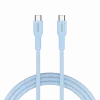 CANYON OnWire 60CL USB-C į USB-C 60W pintas 1m šviesiai mėlynas