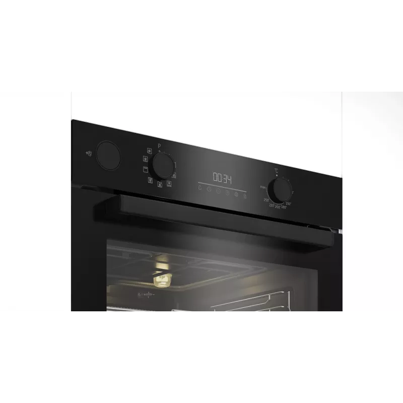 Įmontuojama elektrinė orkaitė BEKO BBIS17300BSEA, 60 cm, 72 L, multifunkcinė, SteamAid™, Airfry, A+