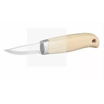 Medžio drožimo peilis Fiskars Norden 1071897 su ergonomiška rankena ir nerūdijančio plieno geležte