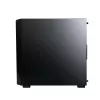 Montech X5M (B) „Micro Tower“ kompiuterio korpusas – Micro-ATX/Mini-ITX, 3×120 mm priekyje, 1×120 mm gale, palaiko ATX maitinimo šaltinį, 2×3,5 colio + 4×2,5 colio, juodas