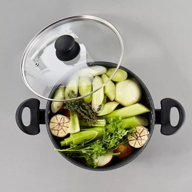 Puodas Russell Hobbs RH02809EU7 24 cm Metallic Marble, sunkusis virimo indas