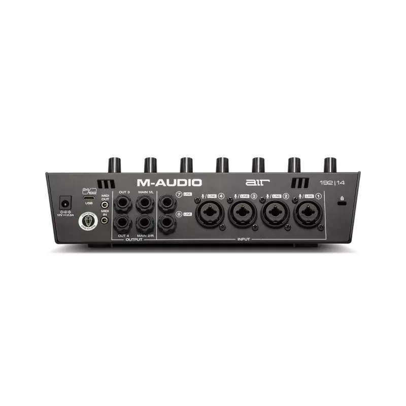 M-AUDIO AIR 192|14 garso sąsaja įrašymui USB 24 bitai / 192 kHz