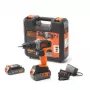BLACK & DECKER BCD003MEM2K-QW 18 V gręžtuvas-suktuvas su 2,0 Ah ir 4,0 Ah ličio baterijomis