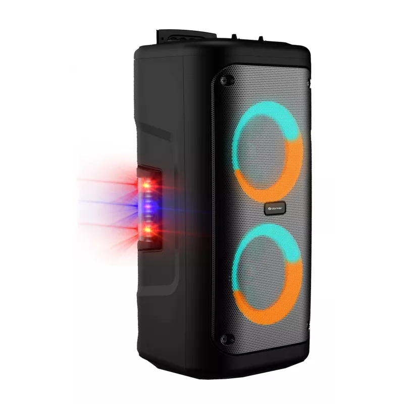 Denver TSP-353 nešiojamas Bluetooth garsiakalbis su LED apšvietimu