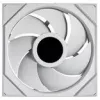 LIAN LI UNI FAN TL LCD 140mm ARGB Baltas