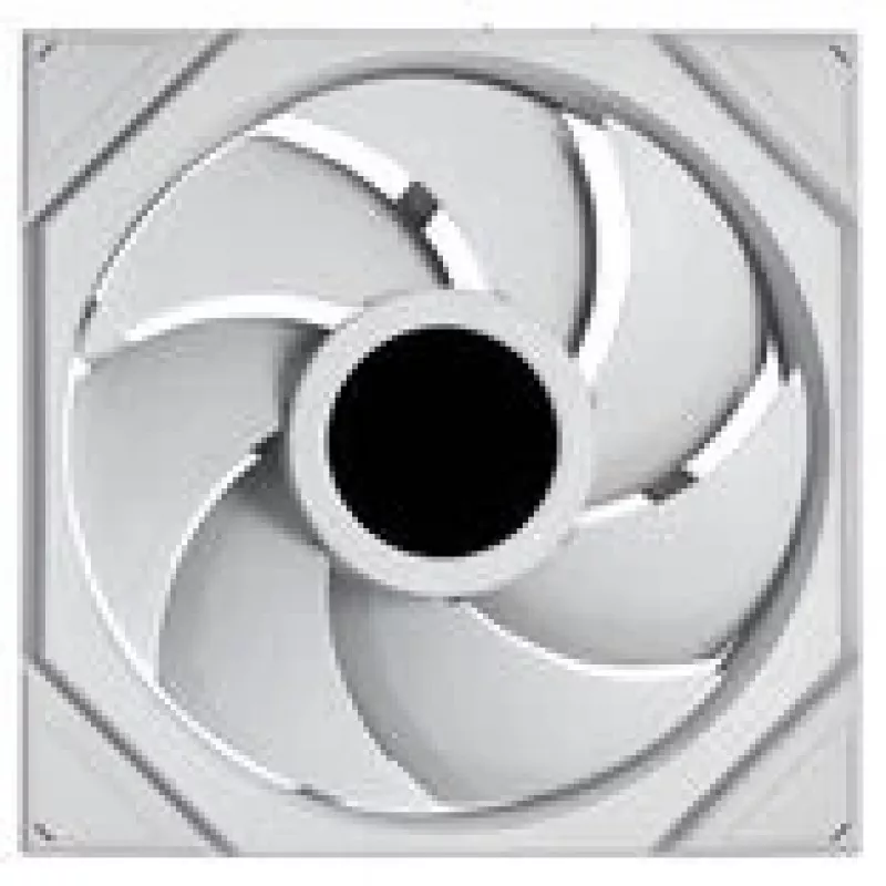 LIAN LI UNI FAN TL LCD 140mm ARGB Baltas