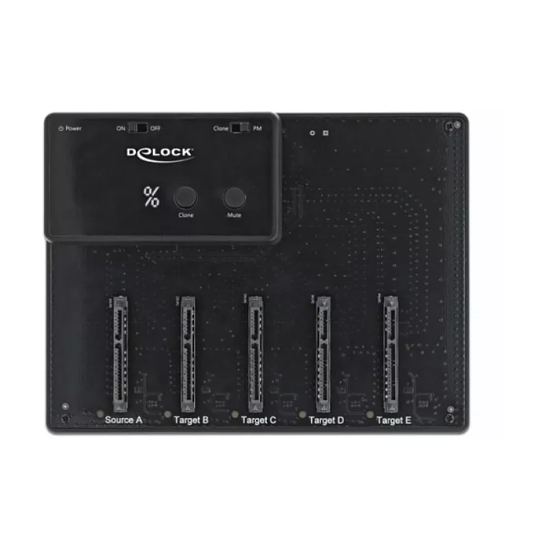 Docking stotelė DeLOCK USB 5 Gbps 64098, 5 x 2,5 colio SATA HDD/SSD