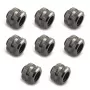 XSPC jungtis G1/4 prie 14mm kieto vamzdelio, juodas chromas - 8 vnt.