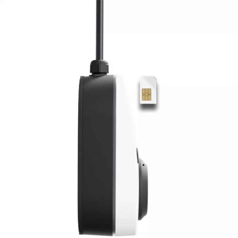 Įkroviklis Gemini 2.0, 11 kW (16A trifazis), Wallbox White/black, be kabelio, 4G/LTE