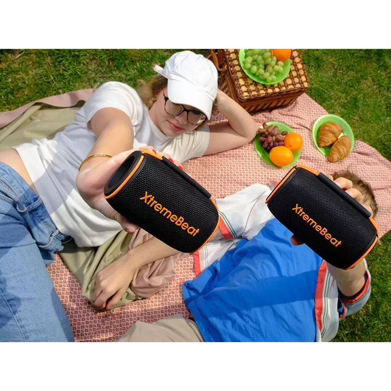 Tracer XtremeBeat Lite TWS nešiojamas Bluetooth garsiakalbis juodas 10 W
