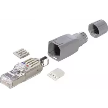 LappKabel RJ45 jungtis IP20 - CAT5e - FM45 kištukas, tiesus, kontaktai: 8P8C 21700540