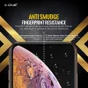 Shock Eliminator X-ONE dėklas iPhone 7 — juodas, lengvas apsauginis dangtelis