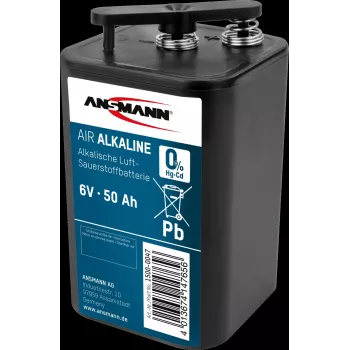 Ansmann Battery Zinc-Air Alkaline Block Luft-Sauerstoff - Baterija - 50.000 mAh