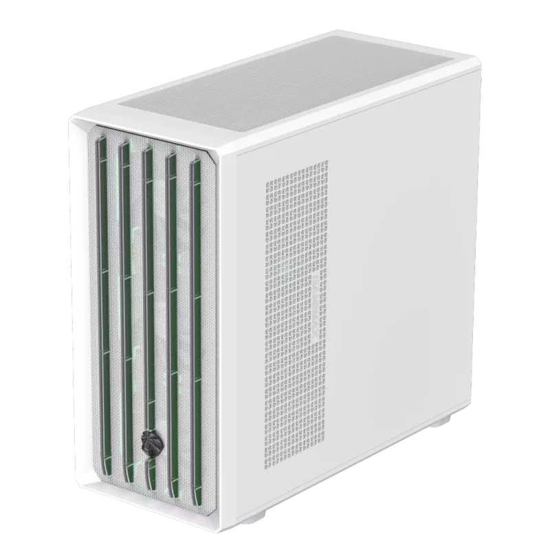 Gamemax korpusas CLAW 460 WH baltas, Mid-Tower, be maitinimo šaltinio