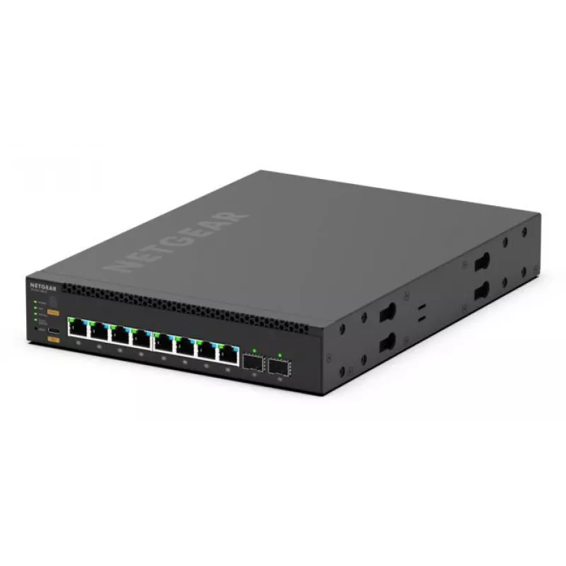 NETGEAR M4350-8M2V valdomas L2 10G Ethernet komutatorius 8 prievadai PoE 1U juodas