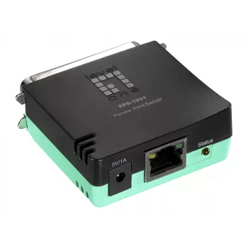 LevelOne FPS-1031 lygiagretusis spausdinimo serveris, 1x LPT, 10/100 Mbit/s