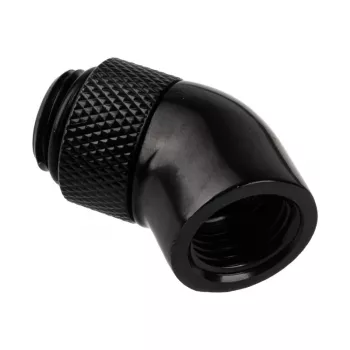 Alphacool 17246 45° kampinė jungtis skysčio aušinimui, 1/4 inch