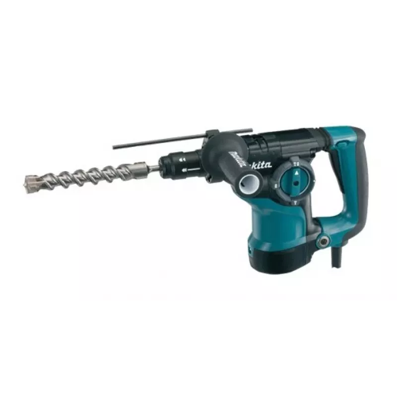 Perforatorius Makita HR2811FT — 800 W, 2,9 J smūgio energija, 1100 aps./min., 4500 smūgių/min.