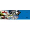 Konstruktorius LEGO City Gaisrinė su pasukamaisiais kopėčiais 60414 – 843 dalys, 5 minifigūrėlės