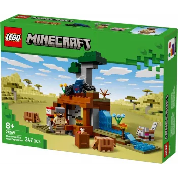 LEGO MINECRAFT 21269 Armadillo kasyklos ekspedicija