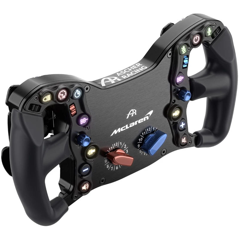 Ascher Racing McLaren Artura Pro‑SC lenkimo ratas su drugelio tipo greito atjungimo mechanizmu