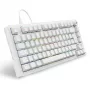 Klaviatūra Sharkoon SGK25 75% QWERTZ USB laidas RGB LED balta