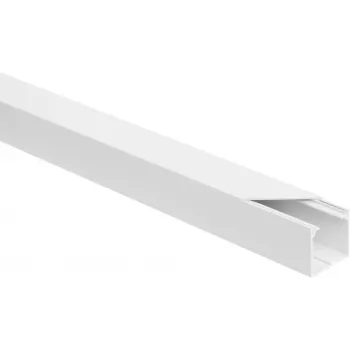 Montažinis kanalas baltas LS 40x40 2m (PACK po 10 vnt.)