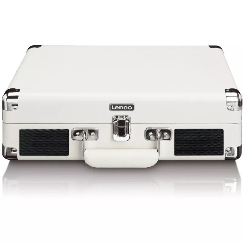 Patefono grotuvas su diržine pavara Lenco TT-115CR kreminis – lagamininis vinilo grotuvas, USB įrašymas, Bluetooth 5.0, 33/45/78 RPM