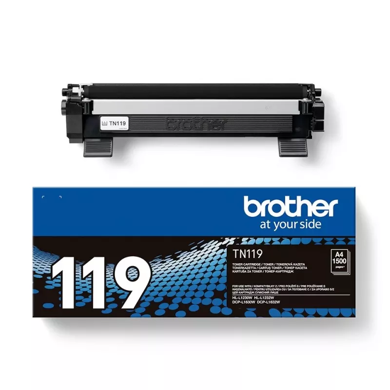Originalus Brother TN-119 juodas tonerio kasetė 1 vnt.