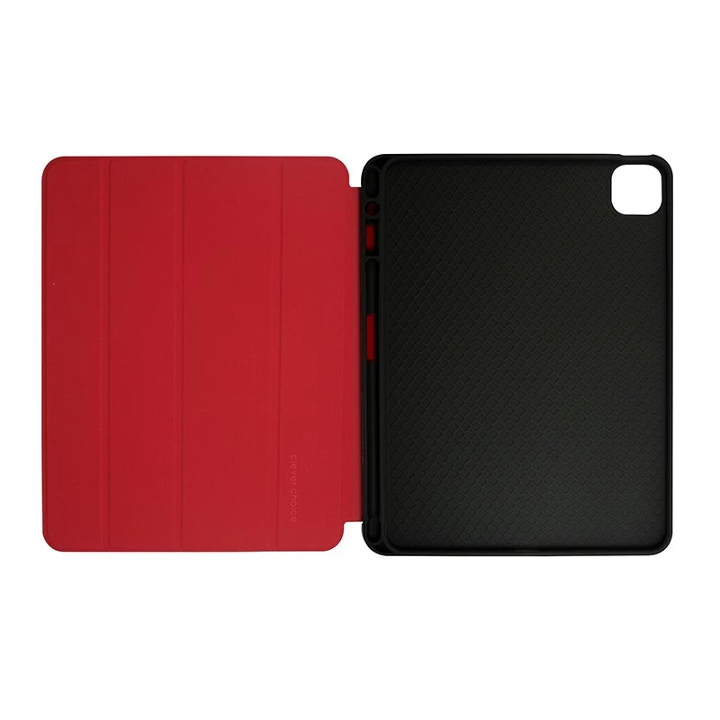 Crong Flexfolio dėklas raudonas, skirtas iPad 11 Pro / iPad Air 10.9 (27,7 cm / 10,9 inch)