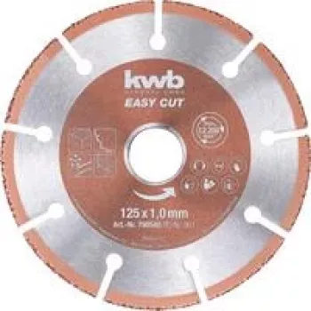 Pjovimo diskas su karbido danga KWB EASY CUT Universal 12,5 cm