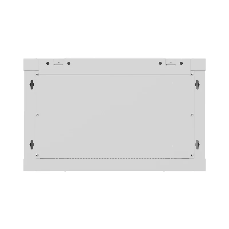 19 colių 6U 600x600 mm pilkas perforuotas sieninis stovo korpusas Lanberg WF01