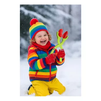Sniego gniūžčių formuotojas Jamara Snow Play 2in1 – širdies ir žvaigždės formos, nuo 3 m., įvairiaspalvis