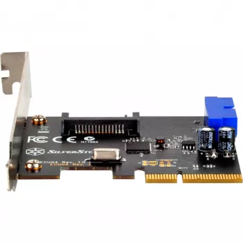 PCIe 4x USB 3.2 Gen1 valdiklio plokštė Silverstone SST-ECU04-E