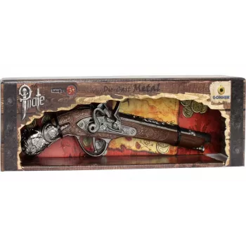 Metalinis piratų pistoletas Gonher model 239863 – metalinis žaislinis pistoletas