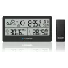 Oro stotelė BLAUPUNKT WS20BK – vidaus/lauko temperatūros ir drėgmės rodymas, juoda, 1 jutiklis, LCD, maitinama baterijomis