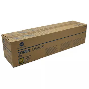Konica Minolta A3VU250/TN-711Y Toner geltonas – 31 500 puslapių (5 %) KM Biz