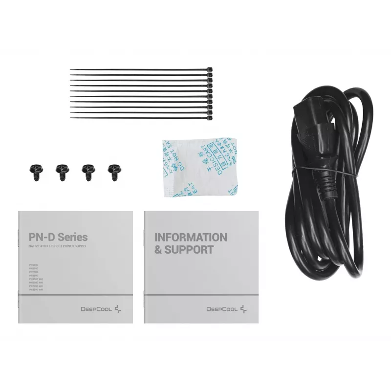 Maitinimo blokas DeepCool PN750D 750 W 20+4 pin ATX ATX juodas