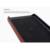 VixFox dėklas su kortelių kišene Samsung S9, karamelinės spalvos