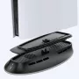 Aušinimo stovas SUBSONIC SA5656 PS5 ir PS5 Slim su LED lemputėmis, daugiaventiliatoriniu aušinimu, USB maitinimu