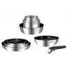 Tefal Ingenio Emotion L897S374 3 dalių keptuvių rinkinys, 24/28 cm, su nuimama rankena