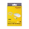 Pelė DeLOCK 12537 USB-A optinė 1200 DPI
