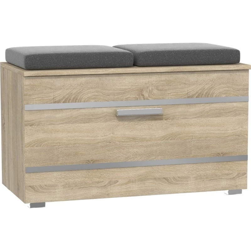 Uždaras batų spintelė Top e Shop OPAL SZAFKA SONOMA ąžuolas, 850×450 mm, medžio drožlių plokštė, 16 mm rėmas
