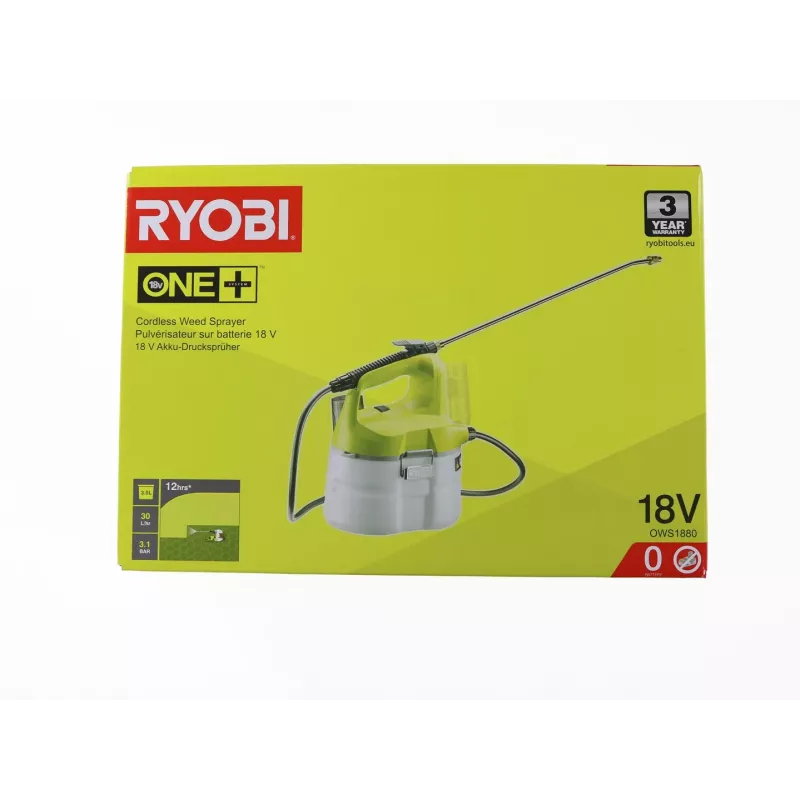 Sodo purkštuvas RYOBI OWS1880 One+ 18 V 3,5 l