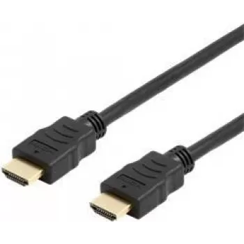 HDMI kabelis Deltaco HDMI-1010D-DO 1m 2x HDMI A tipas standartinis juodas